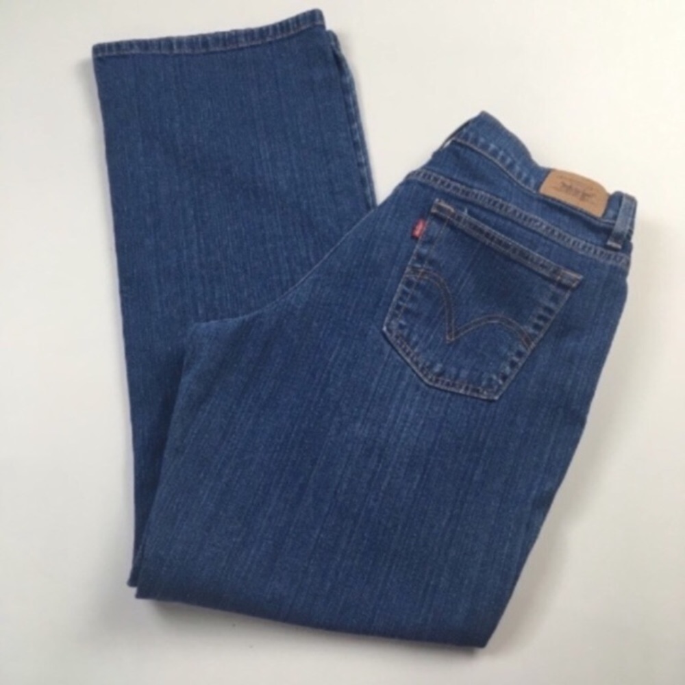 Vintage Levis 550 Relaxed Boot Cut High Rise Mom Jeans Women’s‎ Size 14